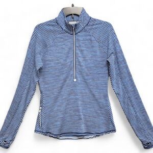 Running Wild Stripe Half Zip | Athleta